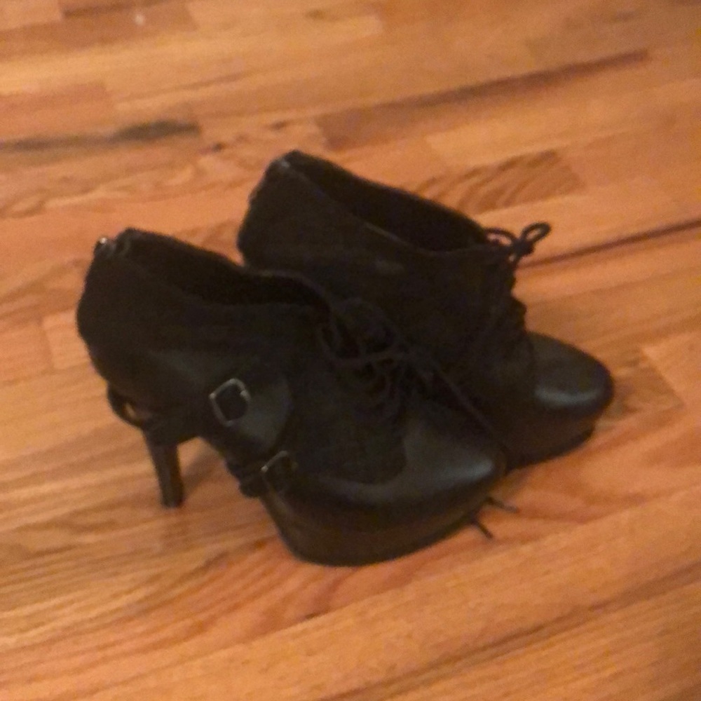 Black booties